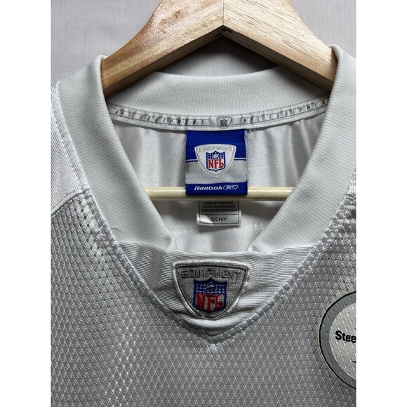 Rashard Mendenhall #34 Pittsburgh Steelers NFL Jersey Adult Small White *see Pic - Picture 2 of 7